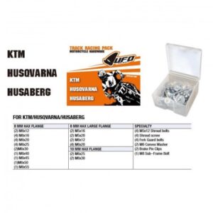 UFO Hardware Track Racing komplekt KTM HVA Husab