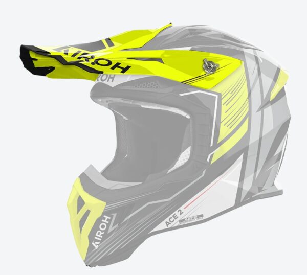 Airoh Aviator Ace 2 visiir Engine Yellow Gloss
