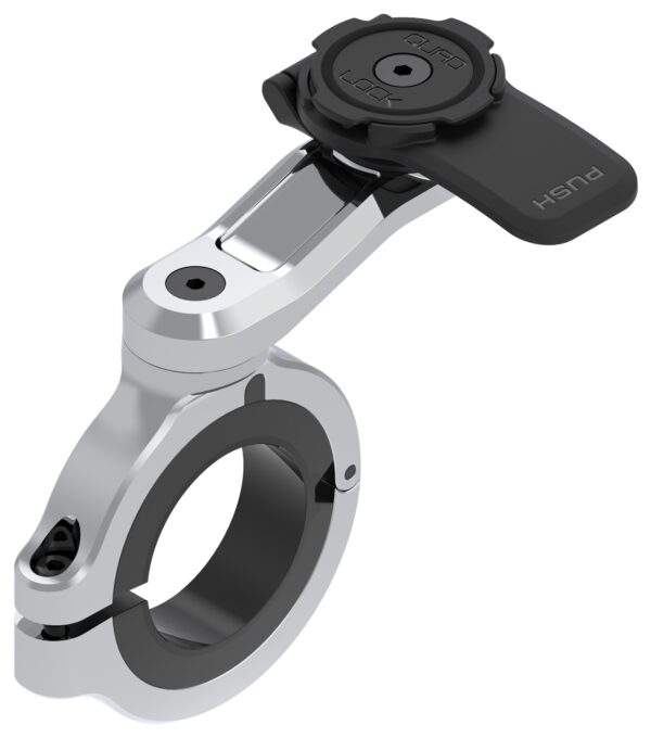 Quad Lock mootorratta juhtraua kinnitus Pro kroom - suur