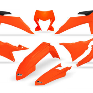 UFO plastdetailide komplekt 6-osa KTM EXC EXCF 2024-.. 125-500 neoonoranž