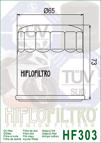 HiFlo õlifilter HF303 - Image 2