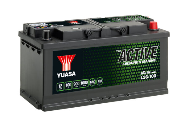 Yuasa L36-100 Active Leisure aku 12V 100Ah 900A (12)