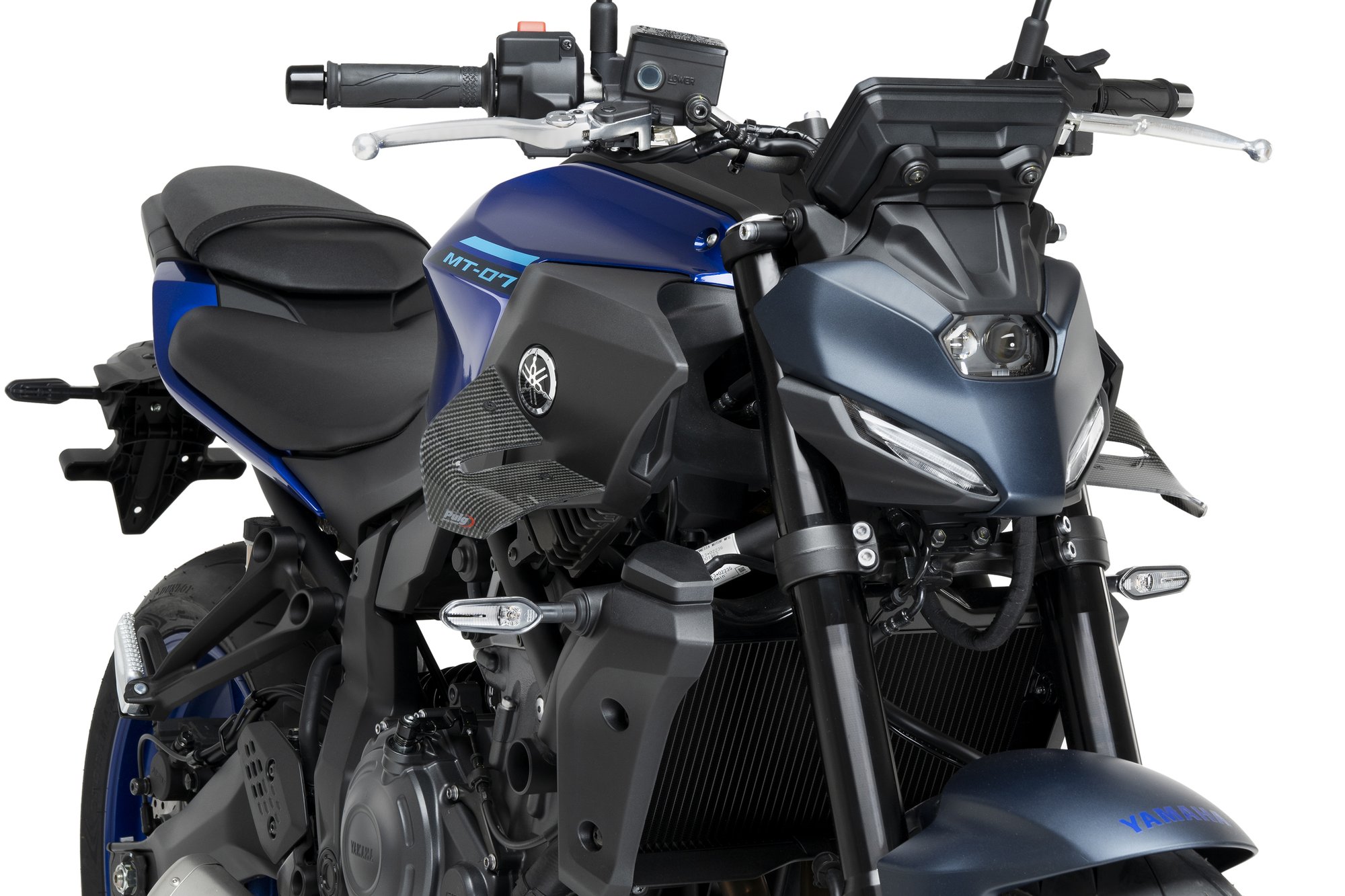 Puig spoilerid D12 Yamaha MT-07 25' C/Carbon Look