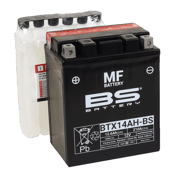 BS Battery BTX14AH-BS MF (cp) hooldusvaba