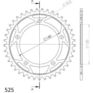 Supersprox / JT tagumine hammasratas 1792.42