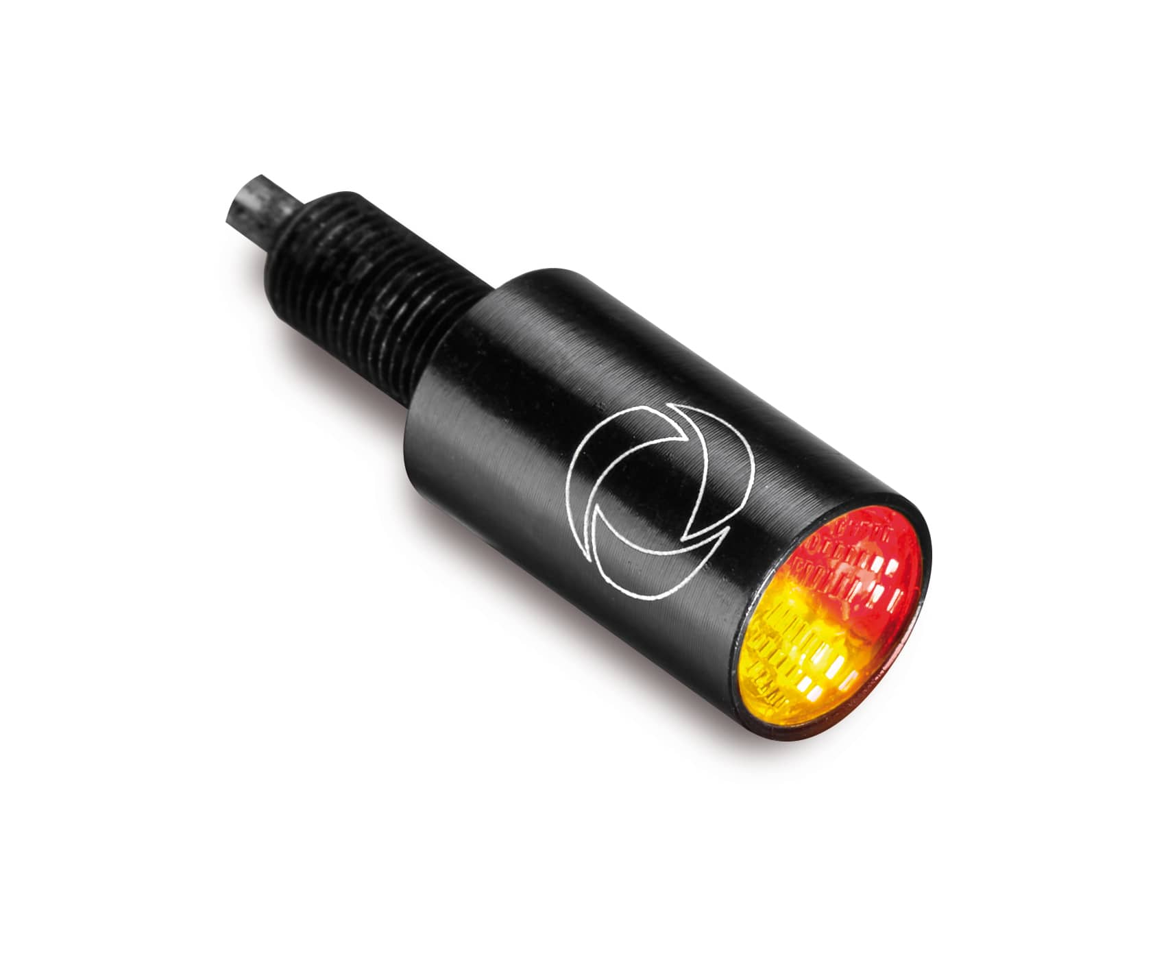 Kellermann Atto® DF LED mini suunatuli 3 in 1 Integral must selge klaasiga - Image 2