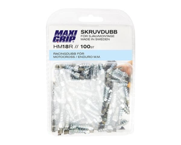 MaxiGrip naastud 18mm Racing 100 tk koos paigaldustööriistaga