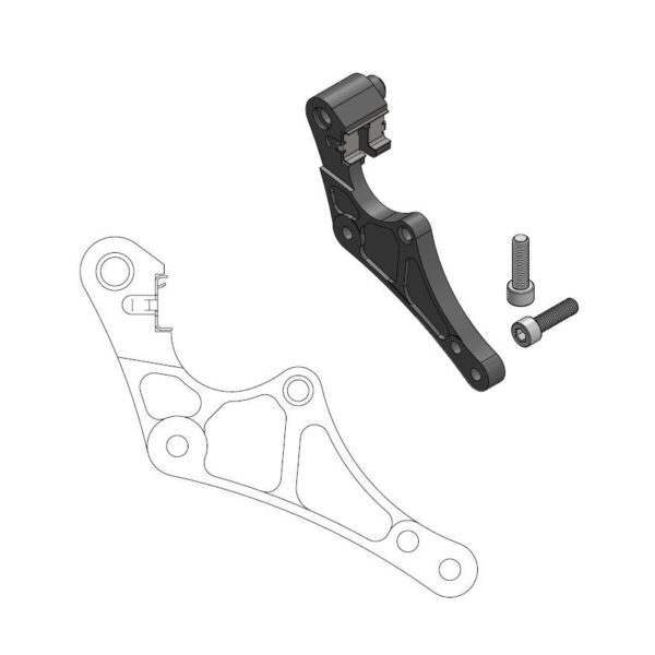 Moto-Master supermoto tänava adapter Husqvarna koos klambriga Magura pidurisadula jaoks