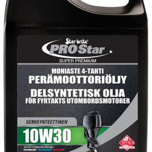 Star brite ülitäpne sünteetiline segu 4-taktilise mootoriõli 10W30 3.78L