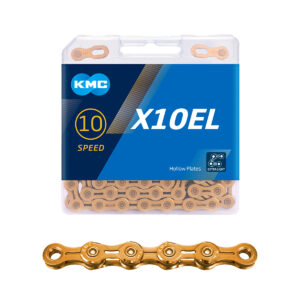 Kett 10-v KMC X10EL Ti-N, kuld, 1/2 x 11/128", 114L