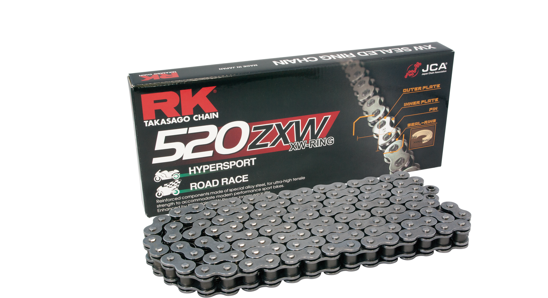 RK 520ZXW XW-rõngaskett +CLF (niittil.)