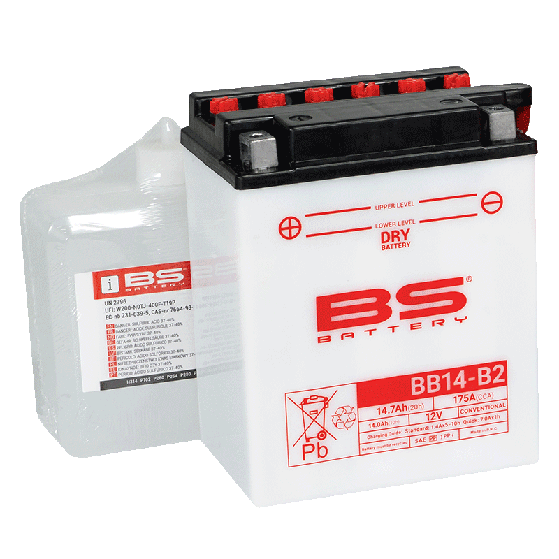 BS Aku BB14-B2 (cp) tavalaetud kuivaku