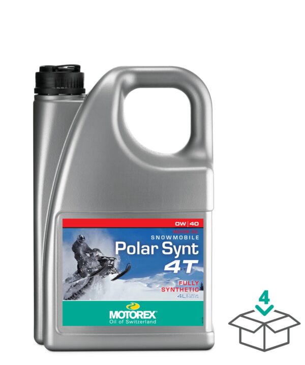 Motorex lumekrossi mootoriõli Polar Synt 4T 0W/40 4 l (4)