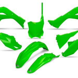 ufo-plastic-kit-5-parts-neon-green-kx250f-25-kx450f-24