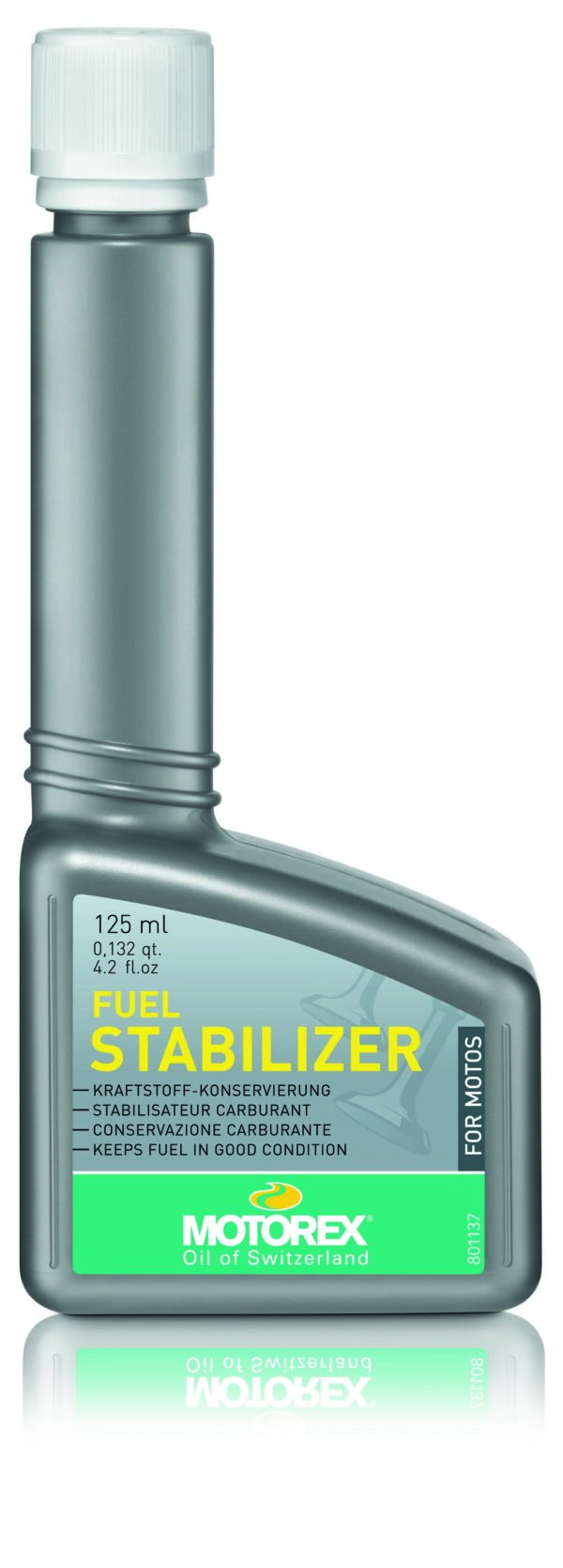 Motorex Fuel Stabilizer töölauadisplei 125 ml (12)