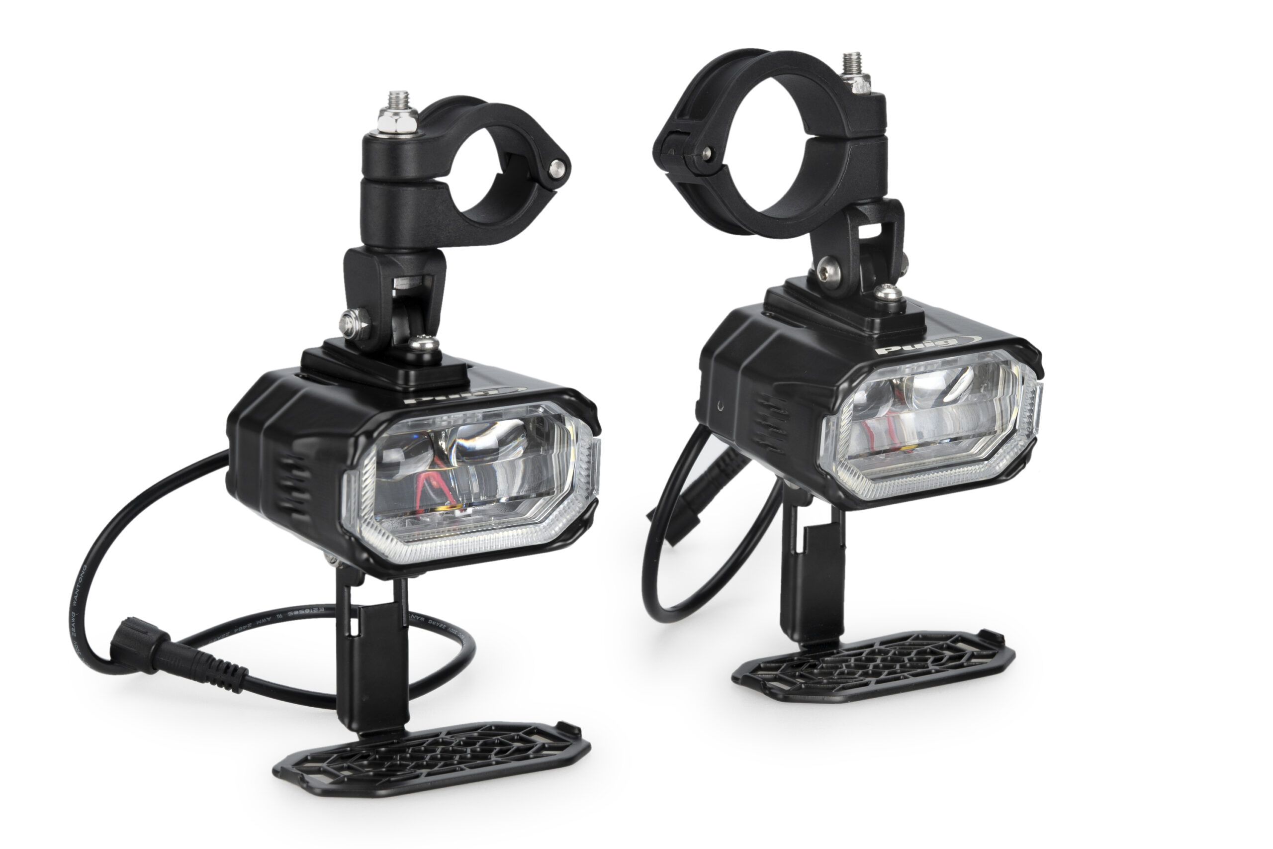 Puig Approved Mist Auxiliary Lights Set + Clamps