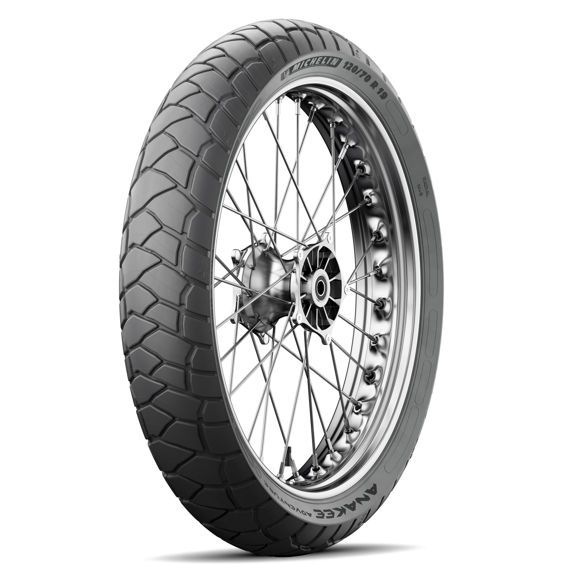 Michelin Anakee Adventure 120/70 R 19 M/C 60V TL/TT Fr - Image 2