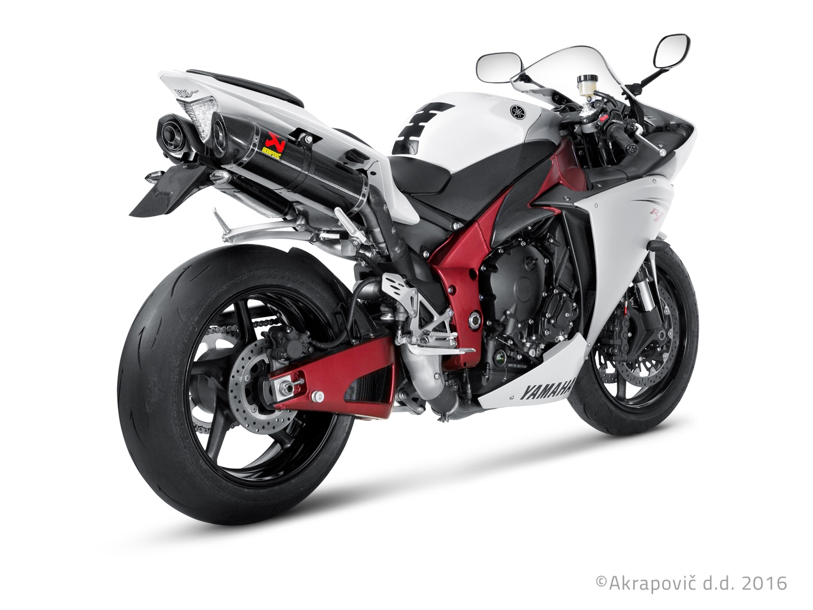 Akrapovic Slip-On Line (Carbon) YZF-R1 2009-14 - Image 2