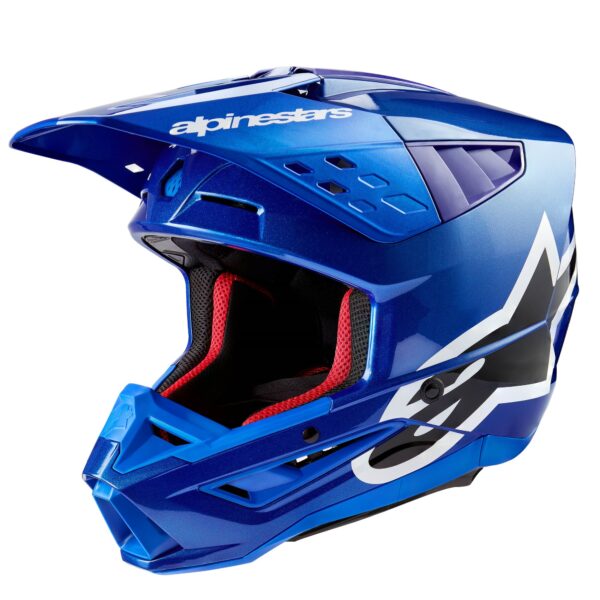 Alpinestars kiiver S-M5 2206 Corp Blue, S