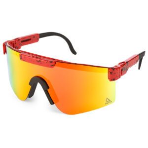 AMOQ Comet päikeseprillid Red Splash - Red peegel