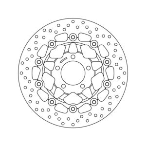 Brembo Serie Oro ujuv piduriketas