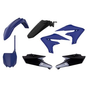 Polisport komplekt Yamaha YZ450F(18-22)/YZ250F(19-23) must/sinine (1)