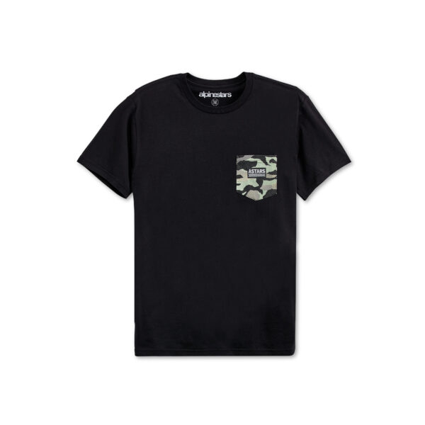 Alpinestars T-särk taskuga camo must, 2XL