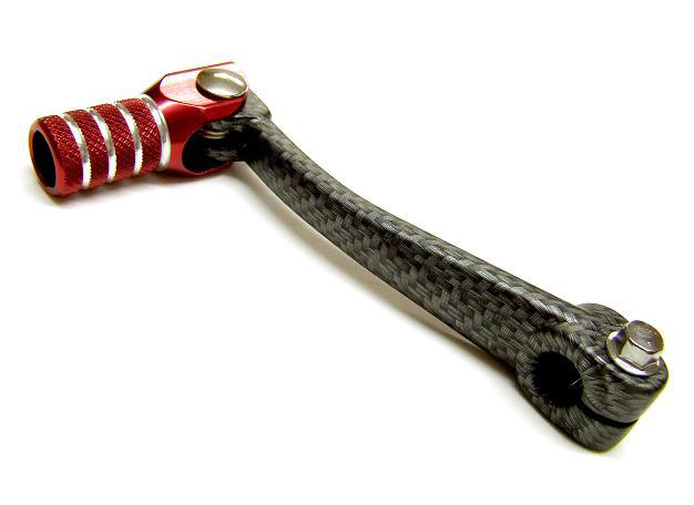 Tec-X käigupedaal Carbon-style/punane Minarelli AM6