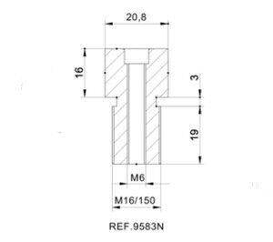 puig-adapter-tagaspeeglile-hi-tech-iv-mudelid-yamaha