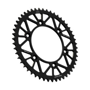 JT tagumine alumiiniumist hammasratas 7075 T6 must JTA897.50BLK