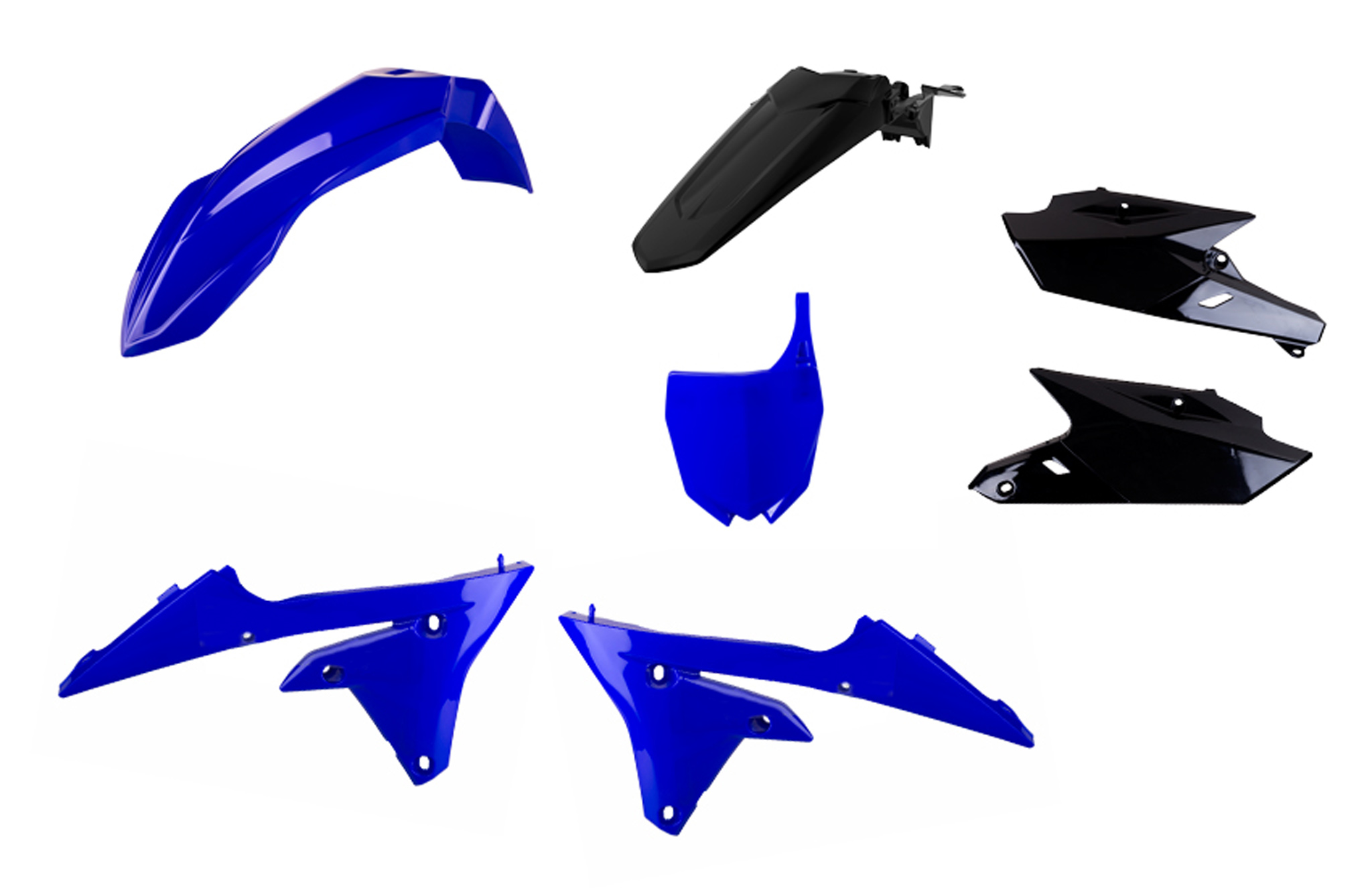 Polisport komplekt Yamaha YZ250/450F 2014 sinine/must (1)