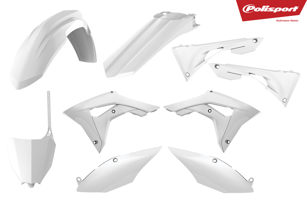 Polisporti plastiku komplekt CRF250 18-21/CRF450 17-20 valge (1)