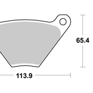 Sbs piduriklotsid Carbon Tech