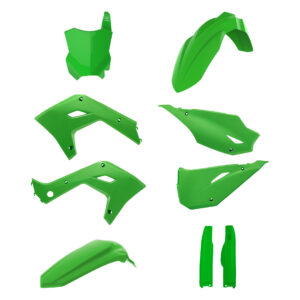Polisport MX komplekt Kawasaki KX250F 25-.. KX450F 24-.. must
