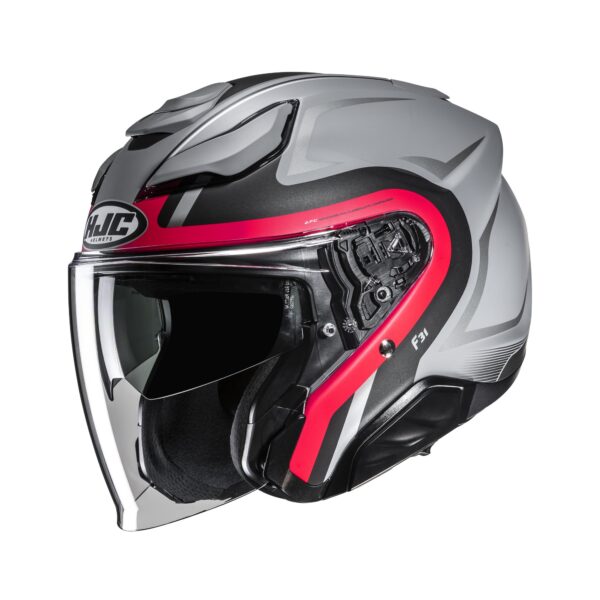 HJC kiiver F31 Bask Red/Gray MC1SF, M