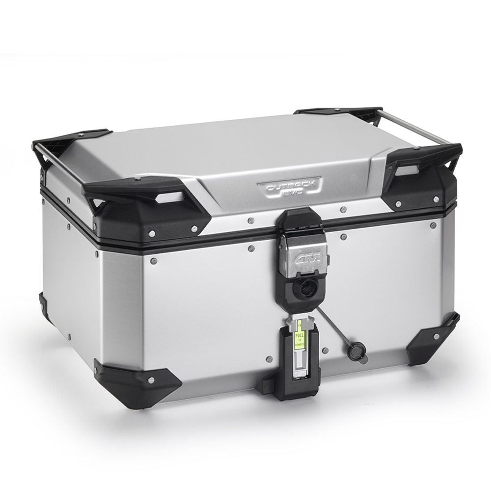 Givi Trekker Outback EVO anodeeritud alumiiniumist topcase Monokey 58 l müüakse ilma lukuta