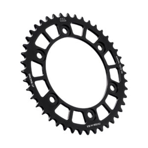 JT tagumine alumiiniumist tagaratas 7075 T6 must JTA1308.44BLK