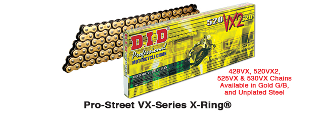 D.I.D 520VX3 ühenduslüli, neet-tüüpi (ZJ)