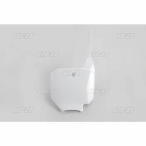 UFO esinumbri plaat CR80/85 96- CRF150R 2007- valge 041
