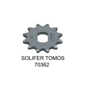 Tec-X esihammasratas 12 hammast (415) Solifer SM / Tomos