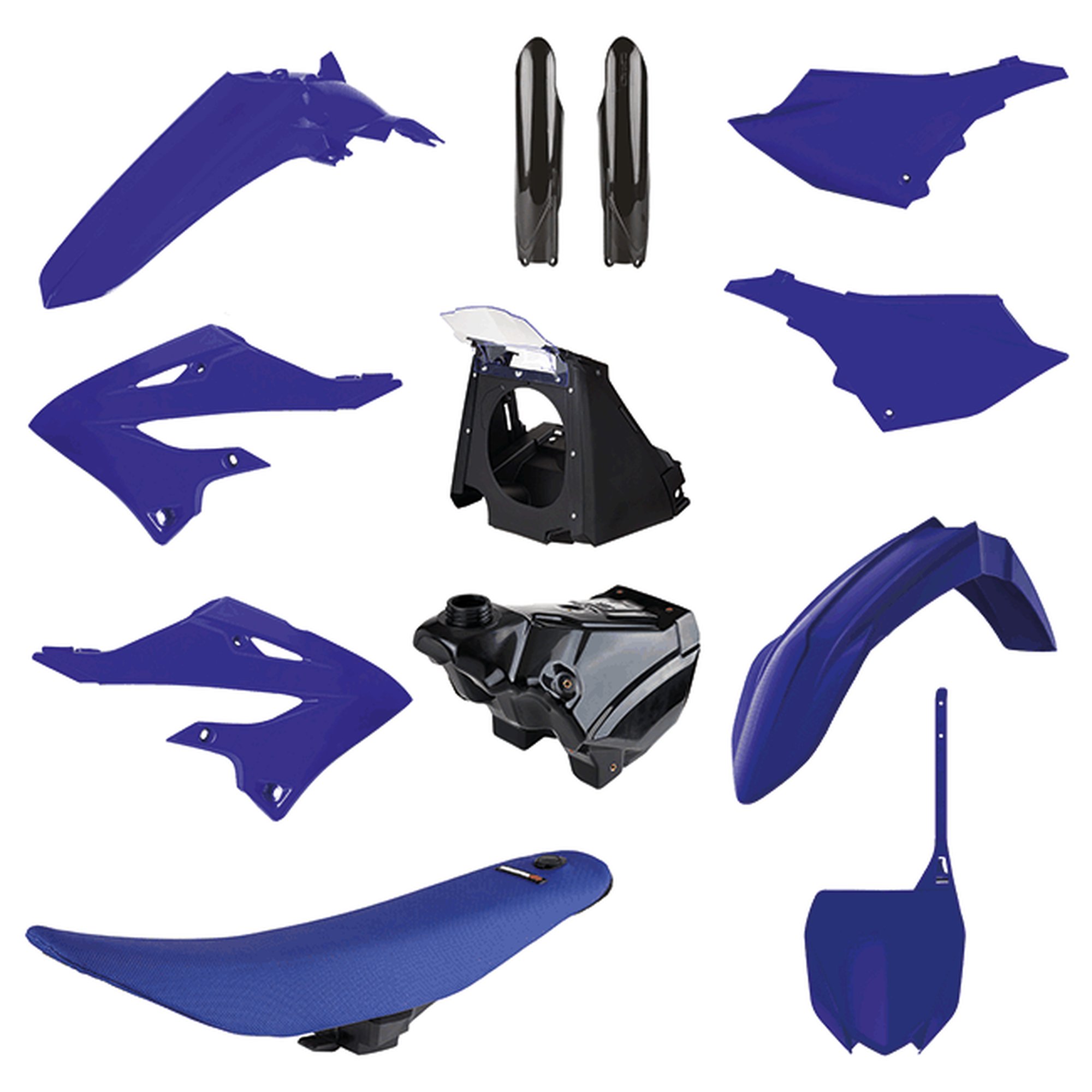 Polisport täielik restyle komplekt YZ125/250 02-21 22 stiilis sinine