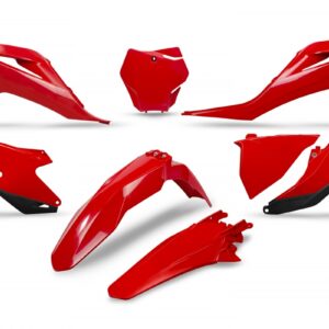 UFO plastdetailide komplekt 5-osa Punane 062 GasGas MC 125-450 2021-23