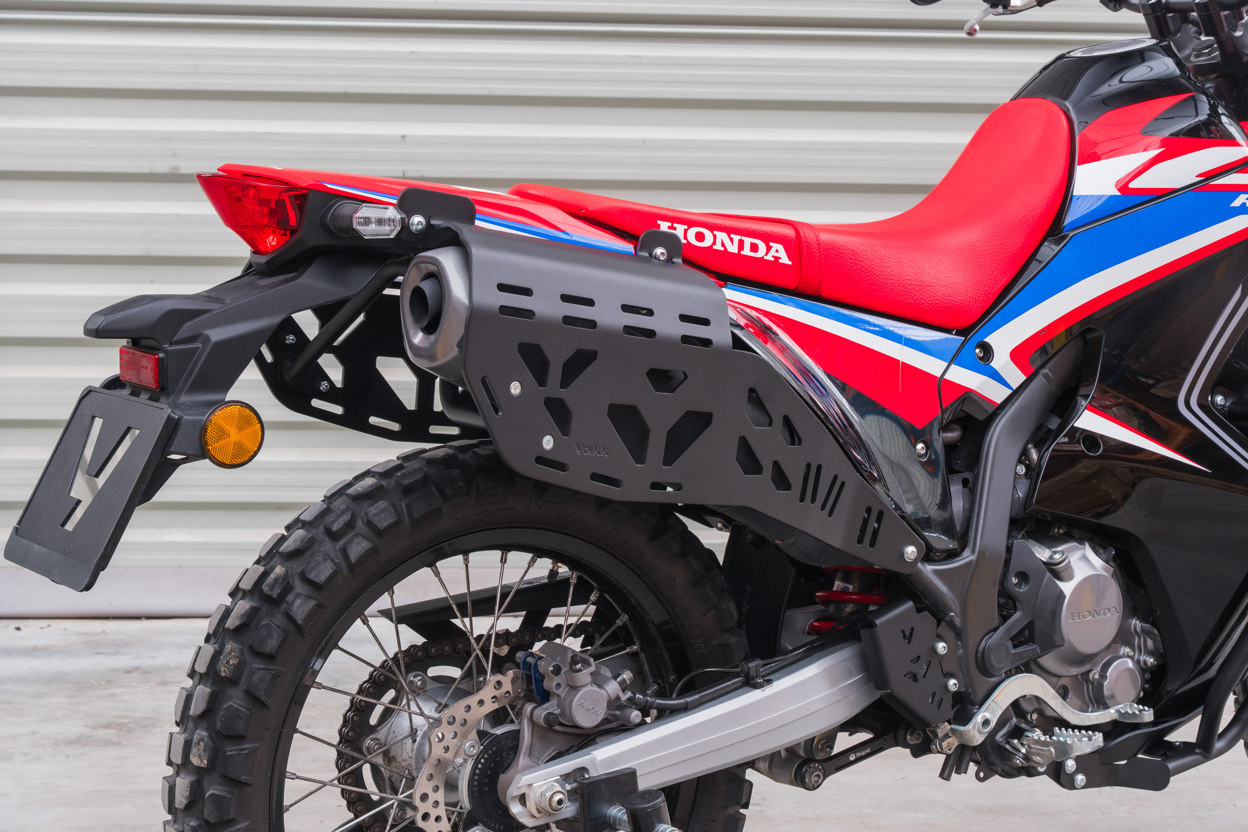 Yakk EXP külgmise pagasi kinnitusrakmed Honda CRF300 Rally (21-) must