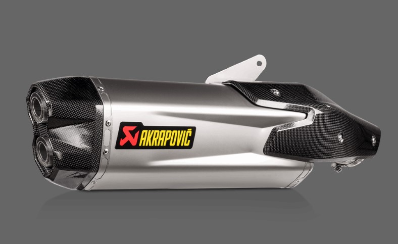Akrapovic summuti ots (titaan) Ninja H2 SX 2022-