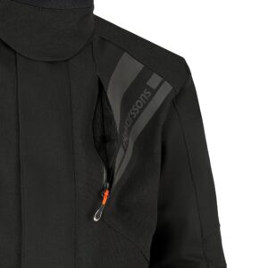 Halvarssons tekstiilist jope H80 Black, 48