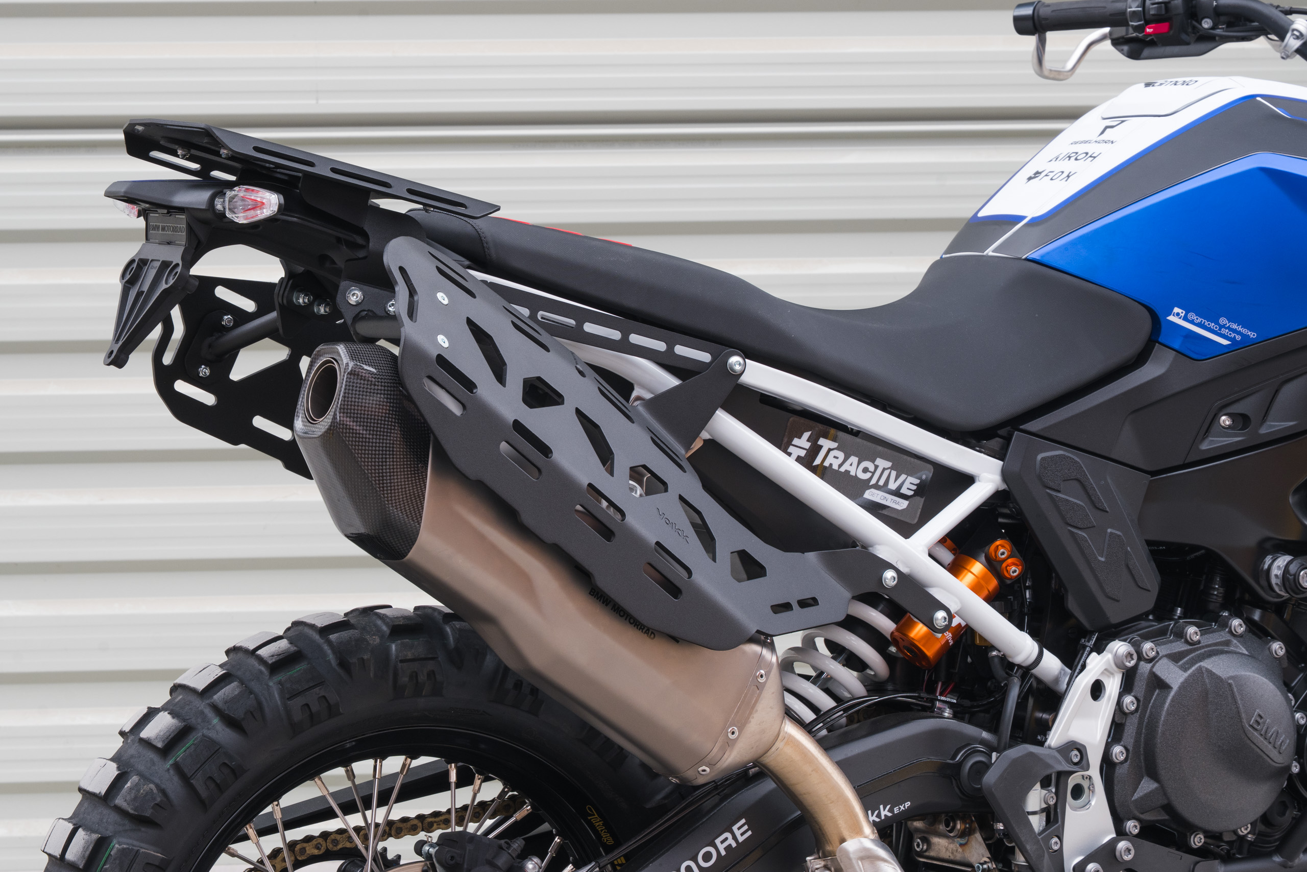 Yakk EXP külgmise pagasi kandurite pagasiriiul BMW F900 GS (24-) must