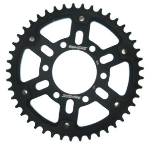 Supersprox Stealth tagumine hammasratas Black