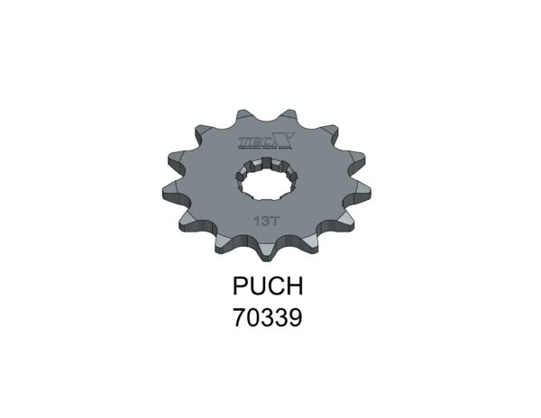 Tec-X esihammasratas 13 hammast (415) Puch / Tunturi