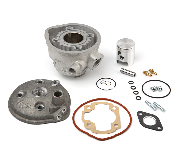 Airsal silindrikomplekt ja silindripea 50cc Minarelli horisontaalne LC