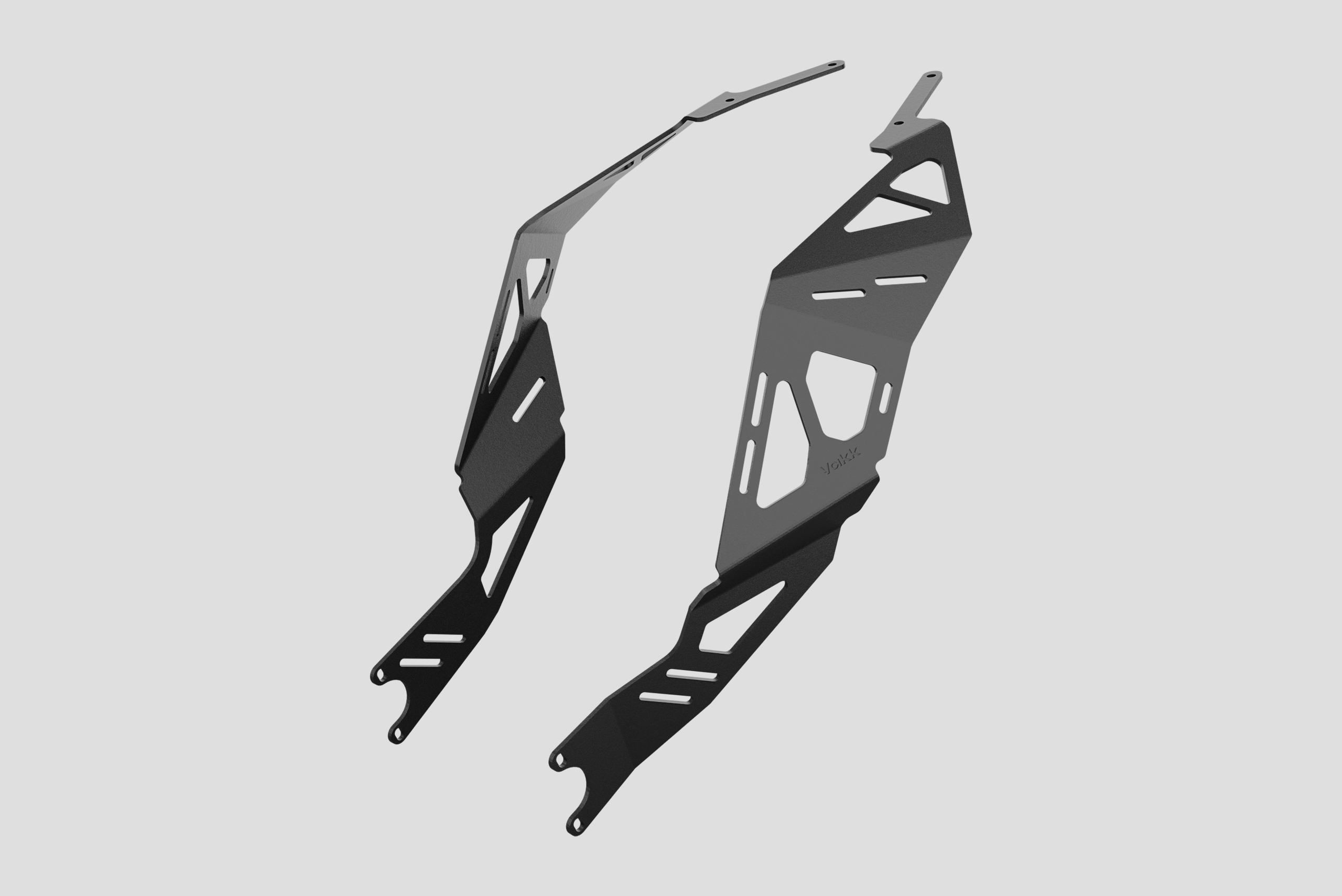Yakk EXP külgmise pagasi kinnitusrakmed Husqvarna 701 Enduro/Supermoto (16-25) must - Image 2